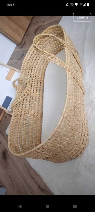 Kosz Mojżesza dla niemowląt