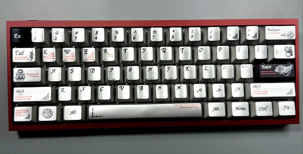 Магнітна клавіатура (кастом) Wooting 60HE + Tofu60 Redux