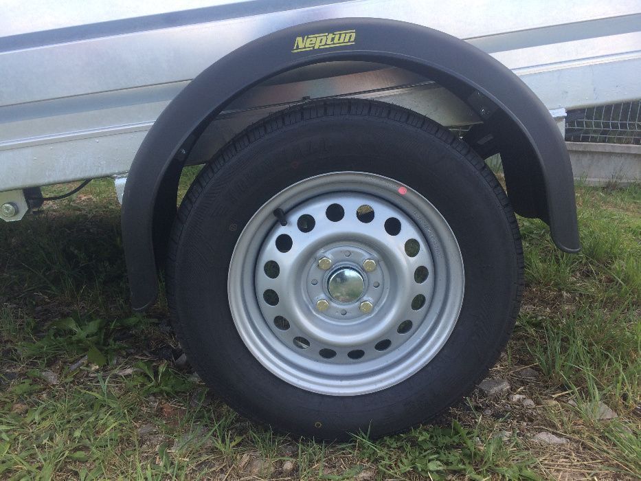 Przyczepka resorowana Neptun 263x129 750 DMC dostawa cała Polska