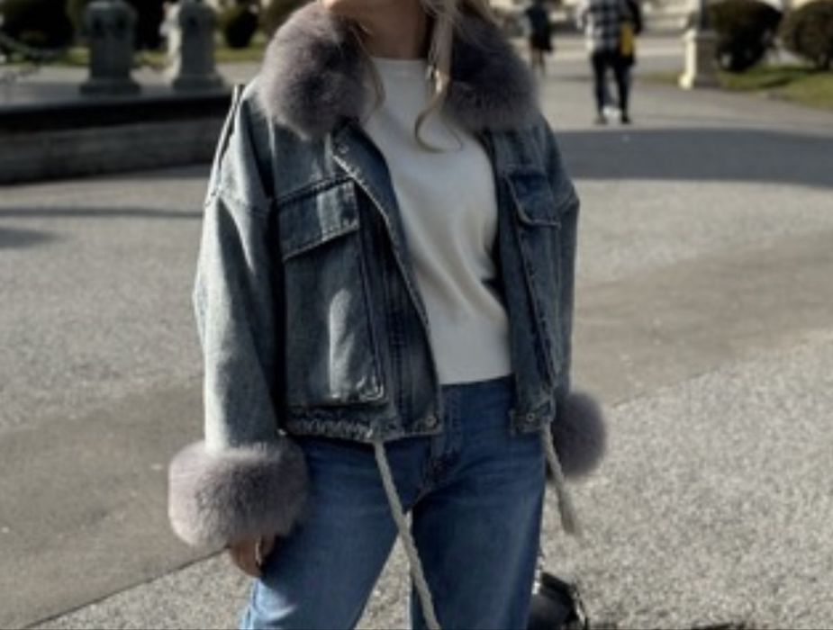 Джынсовая куртка б/у