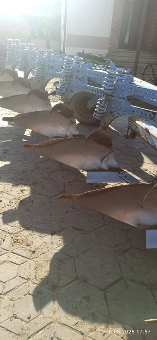 Pług zagonowy obrotowy lemken 7 skib (rumptstad , kverneland)