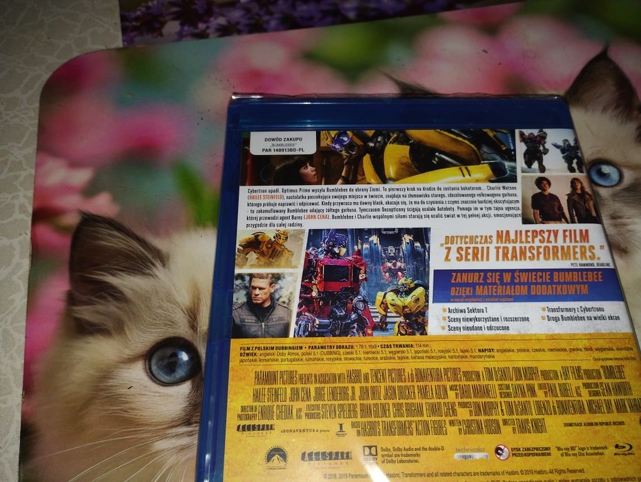 film nowy folia  Bumblebee Blu-ray po polsku