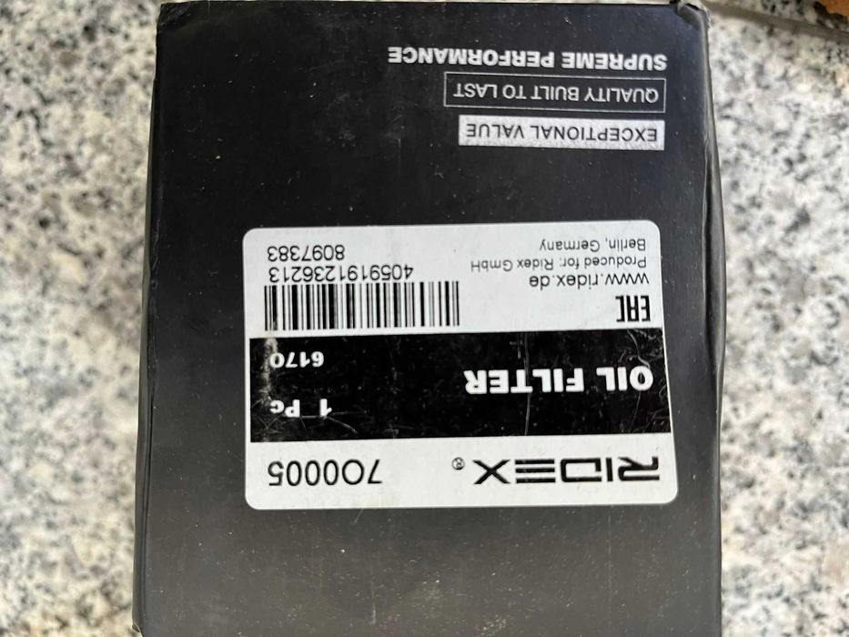 Dois filtros de óleo para Peugeot 504 e outros modelos clássicos