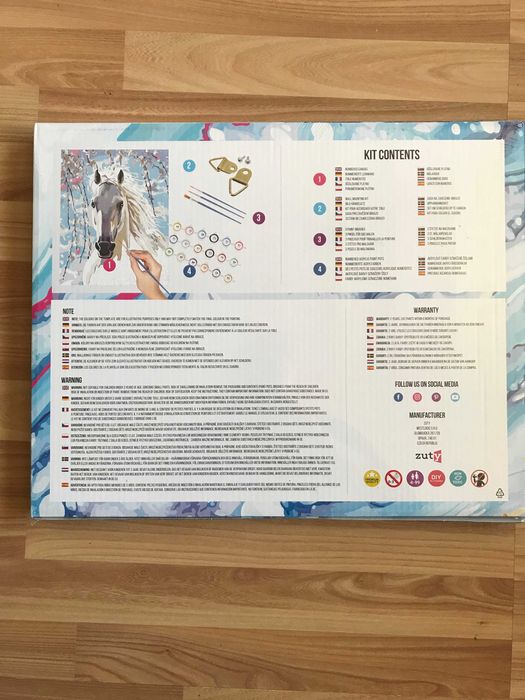 Obraz na ramie Smok na szczycie Malowanie po numerach Hobbit Tolkien