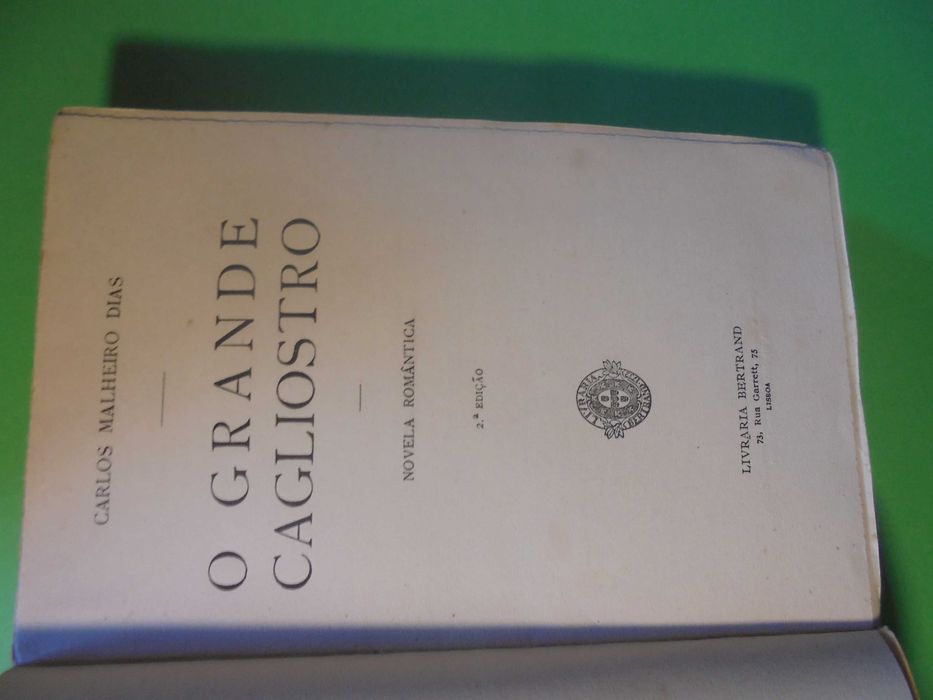 Dias (Carlos Malheiro);O Grande Cagliostro