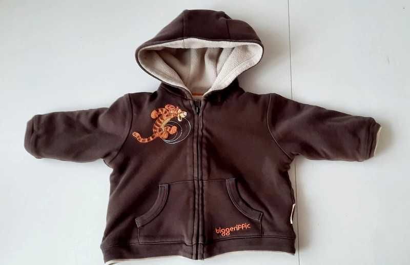 Bluza na suwak George 68-74cm 6-9 miesięcy tygrysek #823
