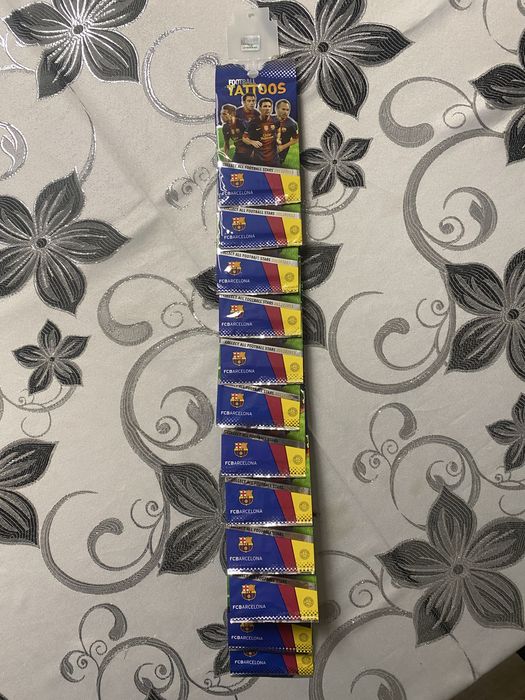 Zetaw 12 tatuaży FC Barcelona - wysyłka