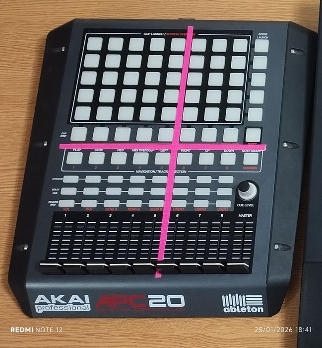Controle midi Akai apc20