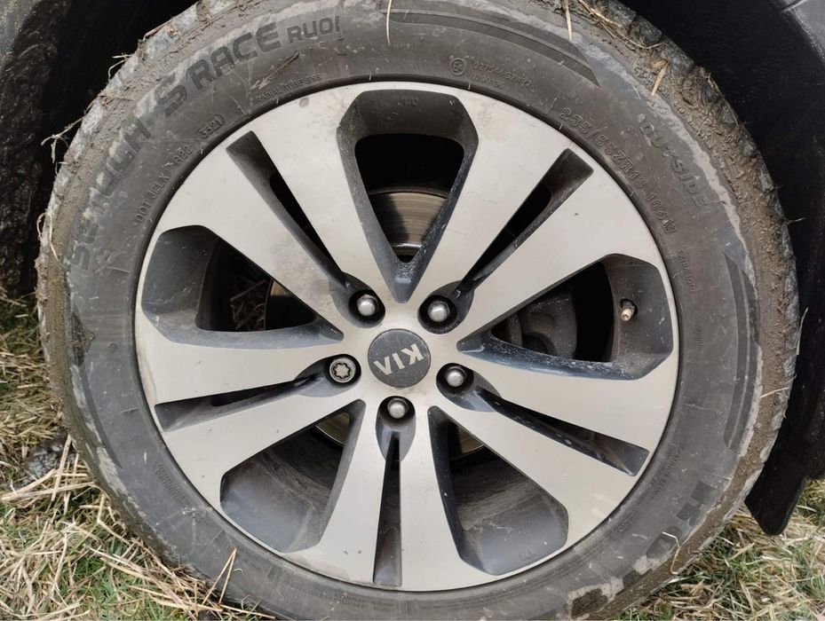 Диски литі титани Kia Sportage 3 Nissan Hyundai 235/55 R18 5x114.3 5шт