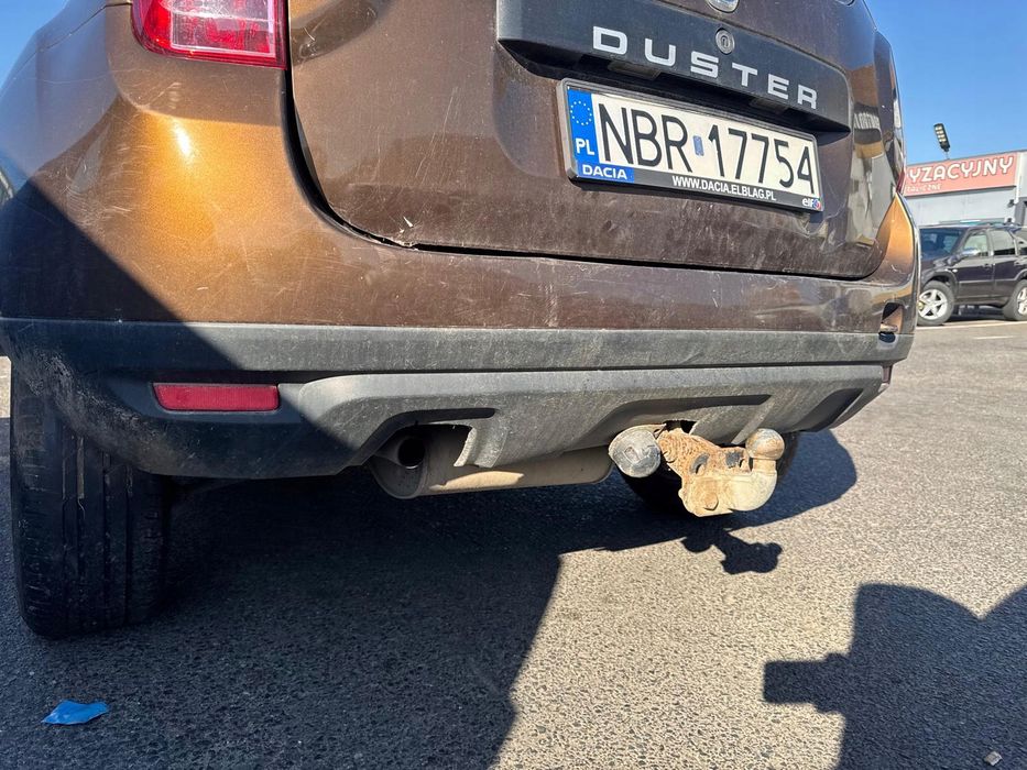 hak holowniczy belka kula dacia duster i lift 2013-2017