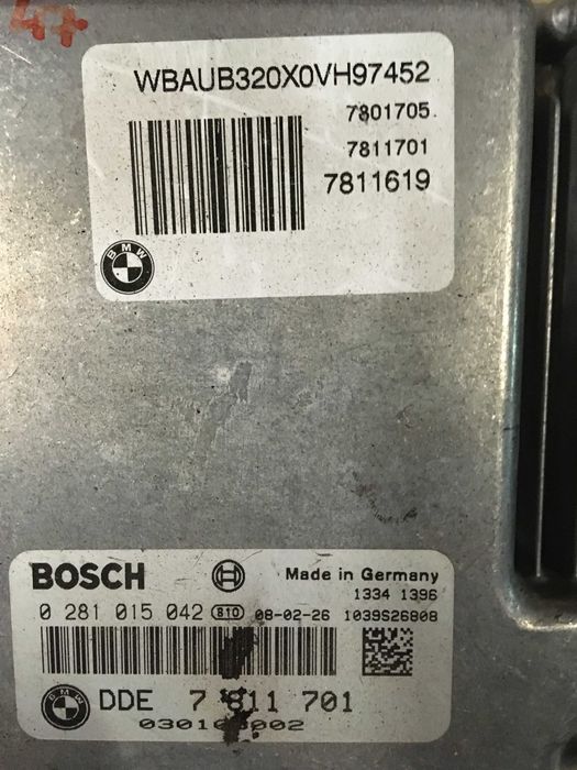 BMW E81 E87 E90 E91 2.0D komputer sterownik silnika