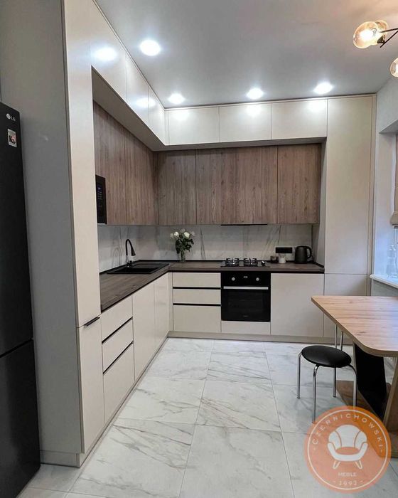 Meble kuchenne CASHMERE złożone w całości szeroki wybór frontów i brył