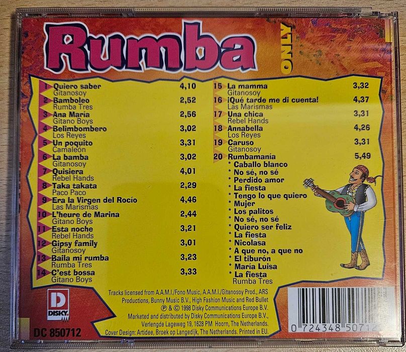 CD - Música Rumba