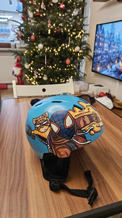 Kask narciarski XS dla dziecka Spiderman