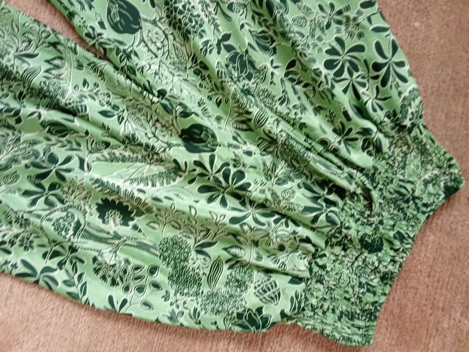 Spodnie, szarawary, z Indii, silk, jedwab