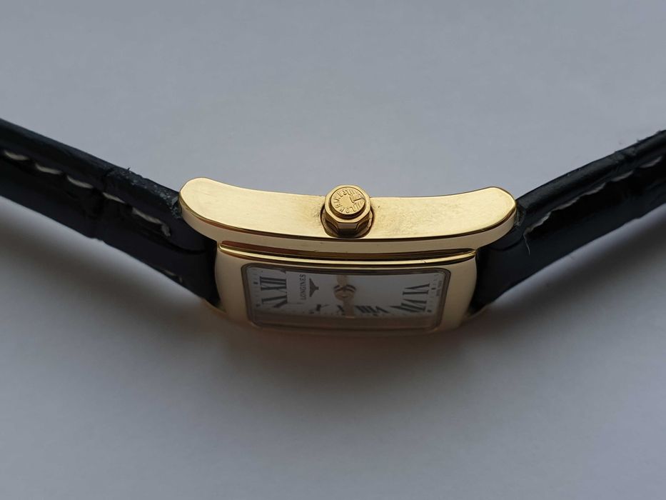Женские золотые часы годинник 18k Longines l 5.158.8