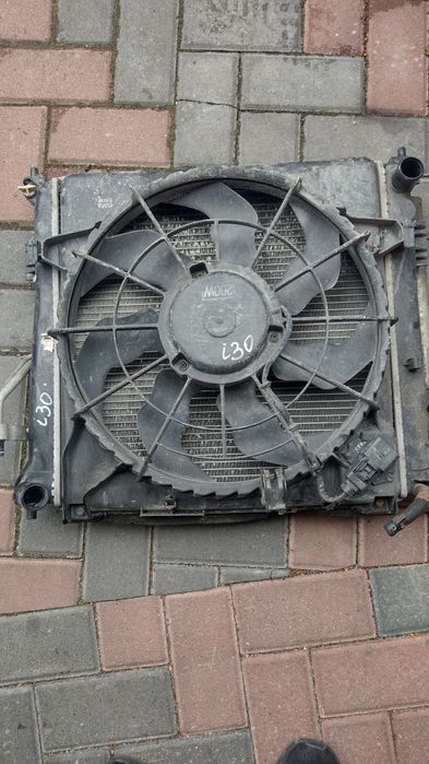 Дифузор з вентилятором на Hyundai i30 1.6 crdi 2006-2012
