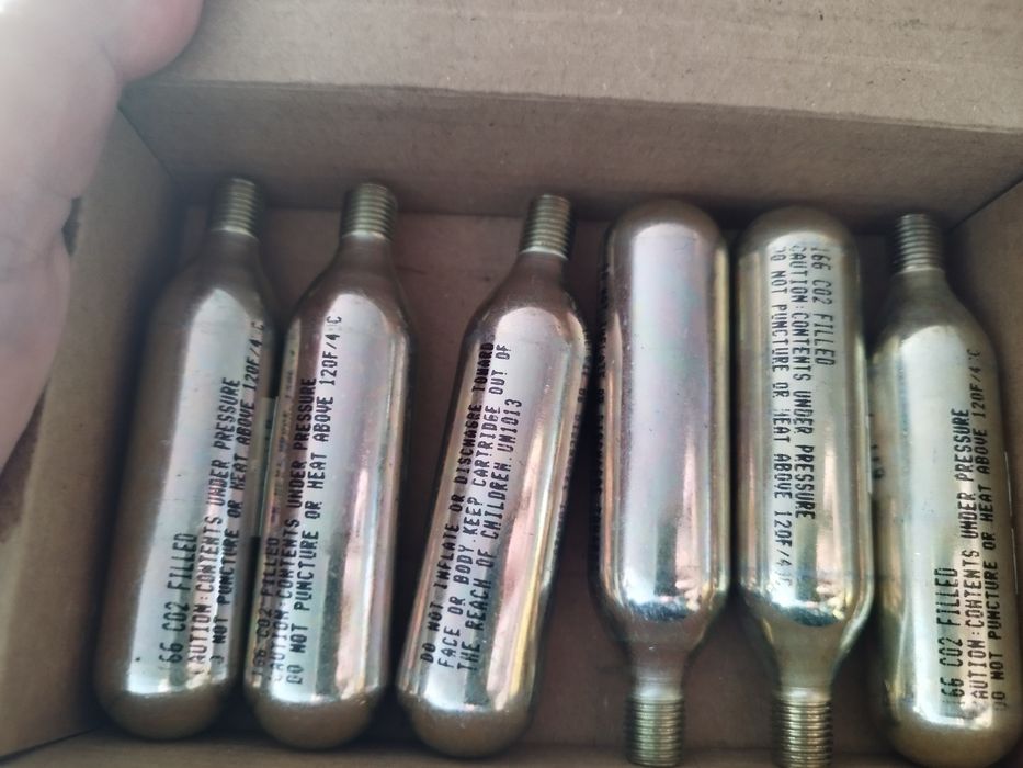 Naboje CO2 do pompek rowerowych, nowe