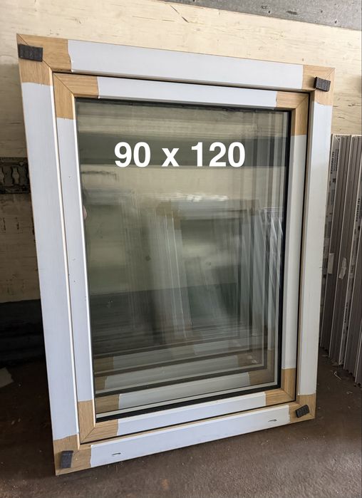 100 x 70 Okno PCV Nowe, SALAMANDER BE82, kolor naturalny dąb i inne!
