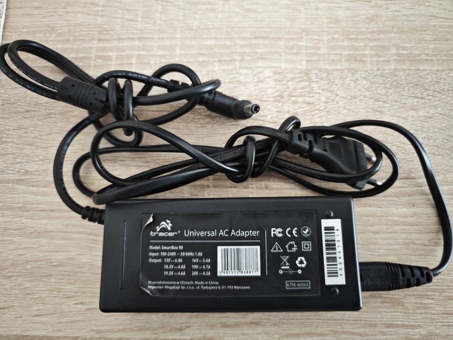 Zasilacz Sieciowy Notebook SmartBox 90