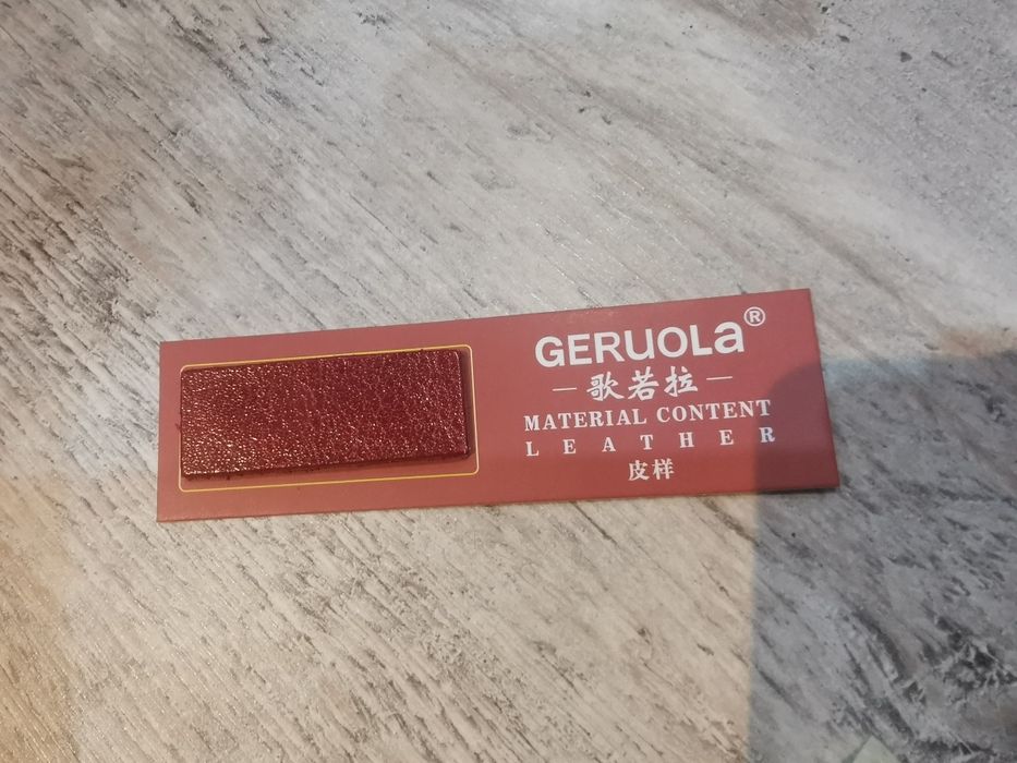 Portfel skórzany, mała torebka nowa Geruola