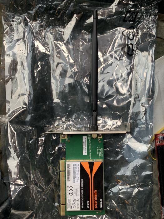 Бездротовий PCI-адаптер D-Link DWA-525 Wireless N 150 Desktop Adapter