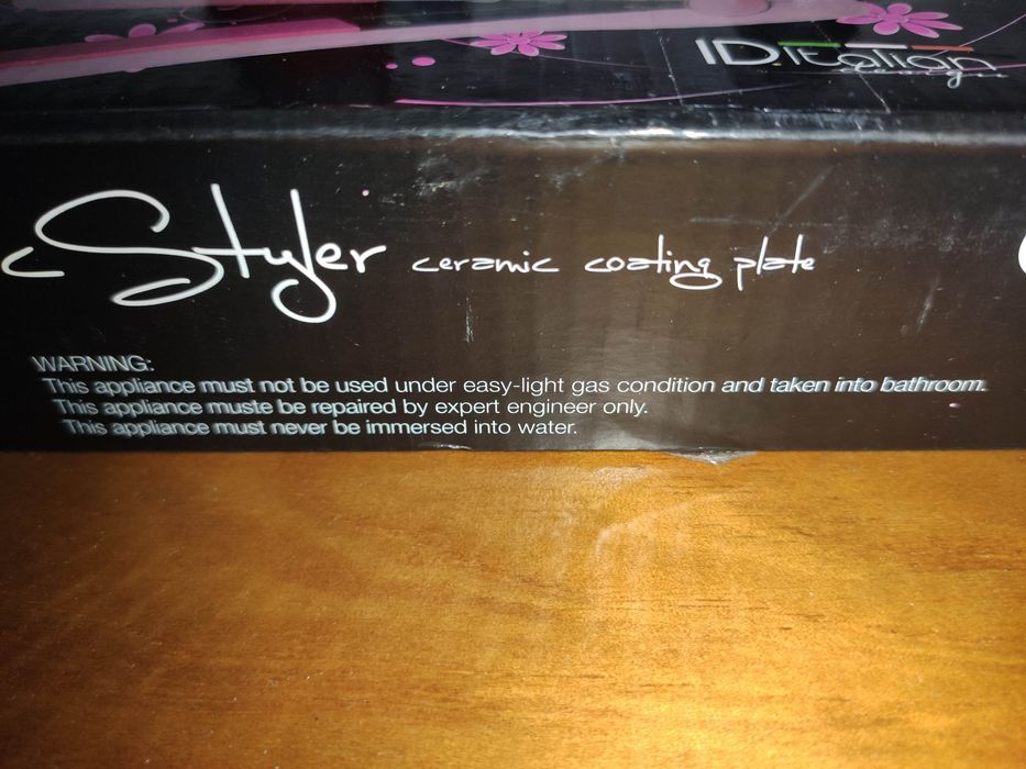 Alisador de Cabelo - Cerâmica - Mini-Chic Styler - 20W - Novo