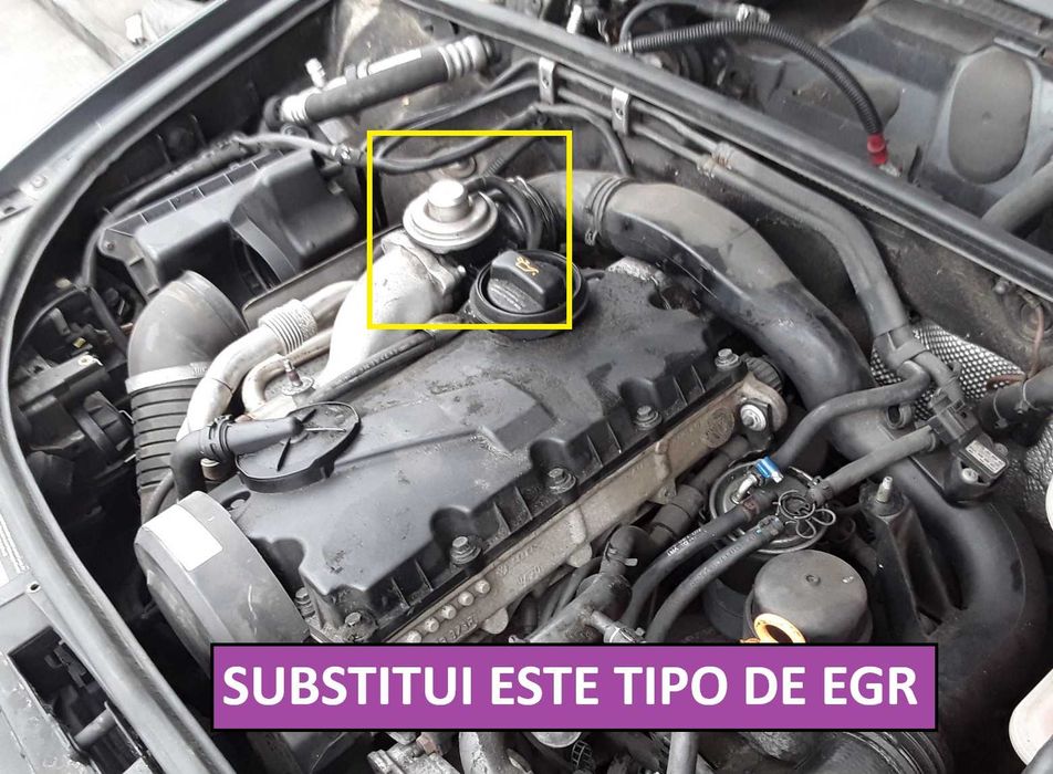 Supressor EGR Grupo VAG 1.9 TDI PD 130 150 160cv - 57mm INOX