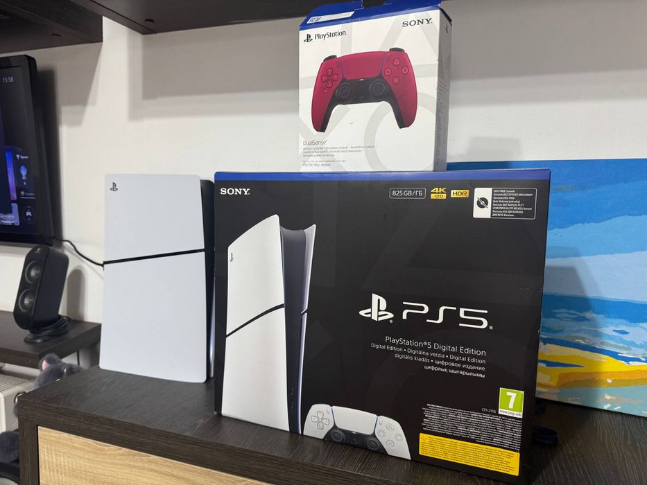 PlayStation 5 Digital Edition + drugi pad