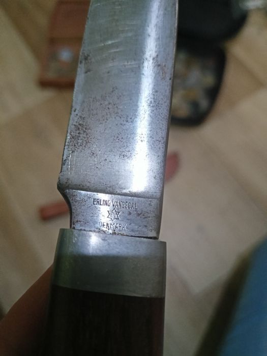 nóż myśliwski erling vangedal
