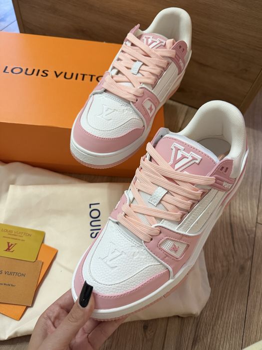 Sneakersy lv trainer louis vuitton 40 nowe