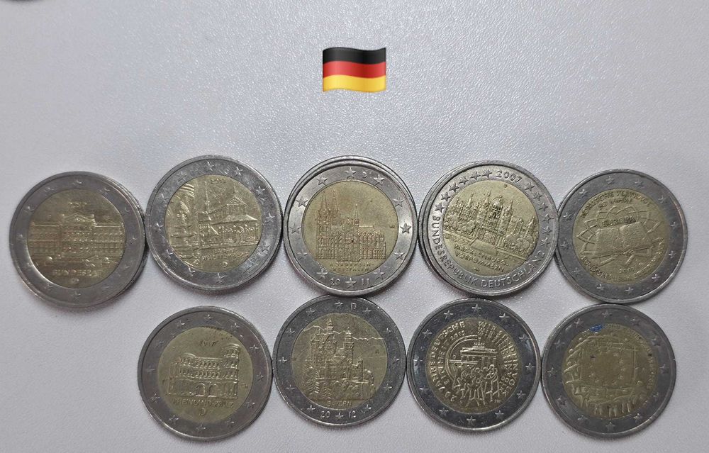 Moedas 2€ comemorativas (troca/venda)