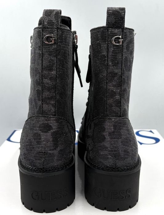‼️Nowe oryginalne trapery damskie GUESS Tayte szare 40 AZ 084
