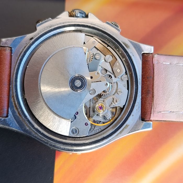 Relógio Cronógrafo Pryngeps Top Timonier Automático Valjoux 7750 - a funcionar - 40mm
