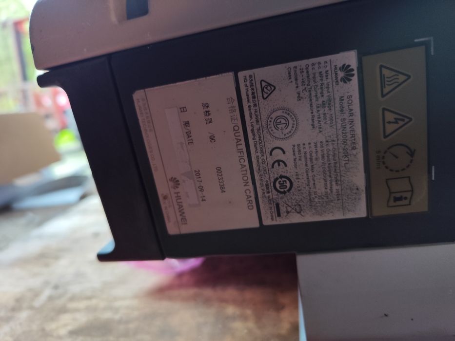 Inversor rede trifásico Huawei Sun2000 20ktl e smart logger
Porta: 5