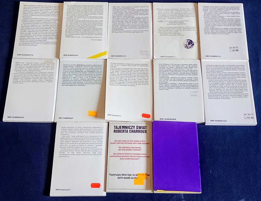 Erich von Daniken x 13 tytułów Dowody,Prorok,Kosmiczne miasta i inne