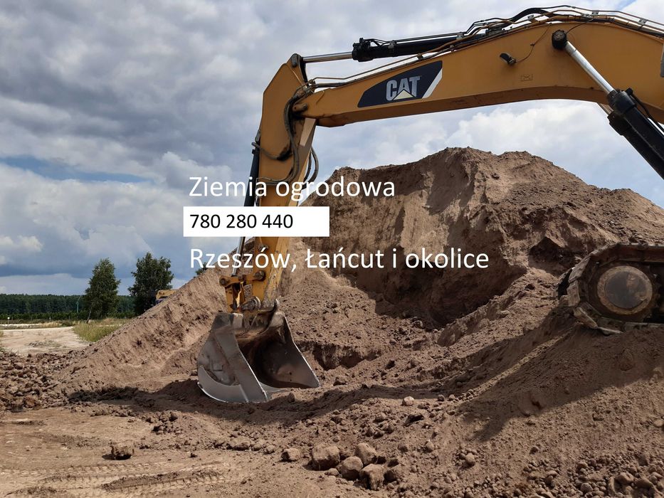 Ziemia ogrodowa piasek kopany plukany 609487107
