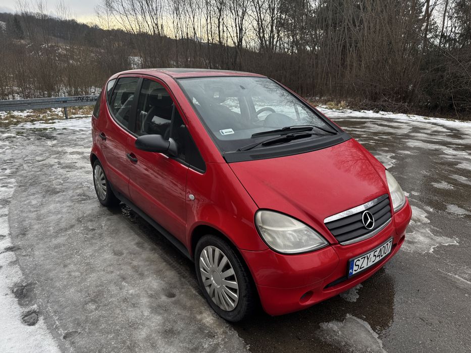 Mercedes a140, 5 drzwi, wspomaganie, sprawny do jazdy !