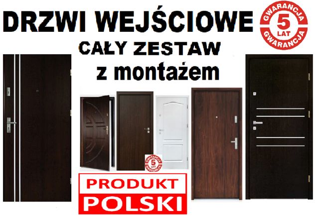 Drzwi Wejściowe Białe - Dom i Ogród - OLX.pl