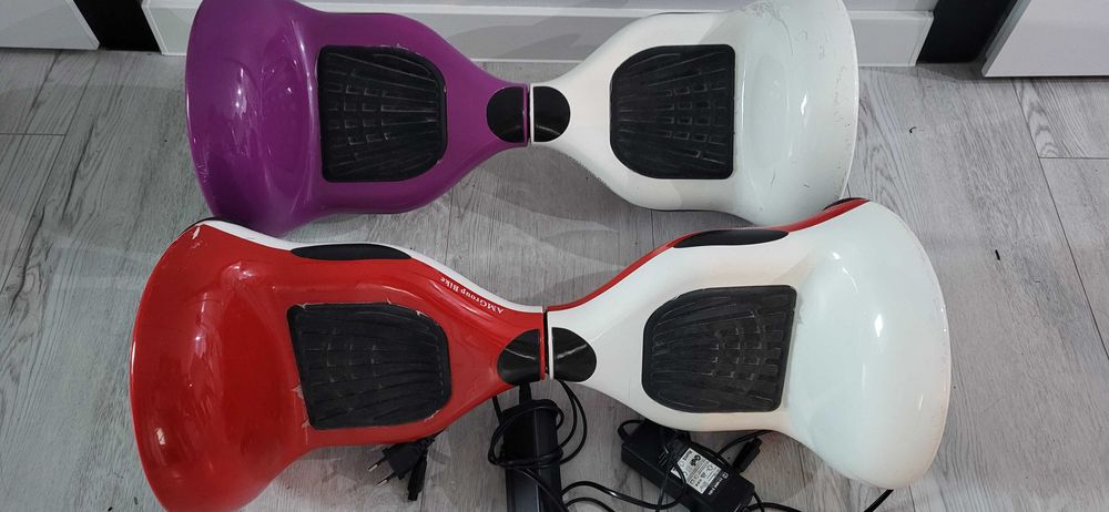 Deskorolka elektryczna 2 sztuki z ładowarką