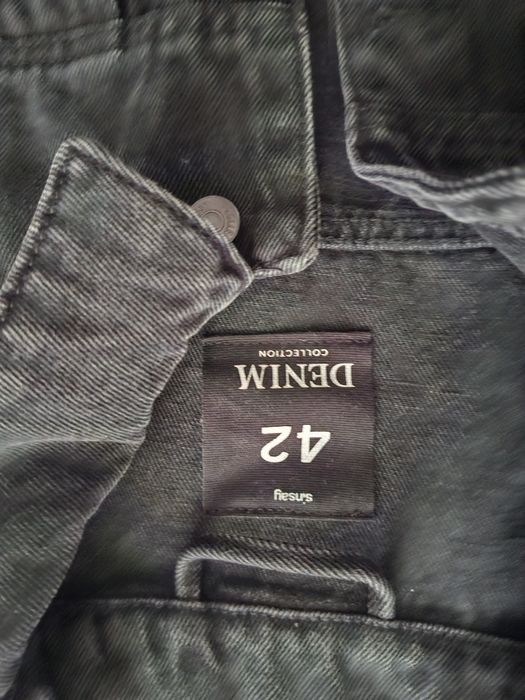 Kurtka jeansowa czarna katana 42 44