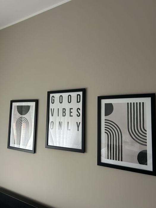 Quadros decorativos good vibes