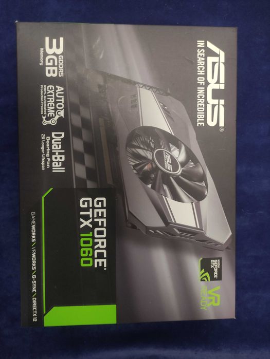 Відеокарта ASUS 1060 3gb