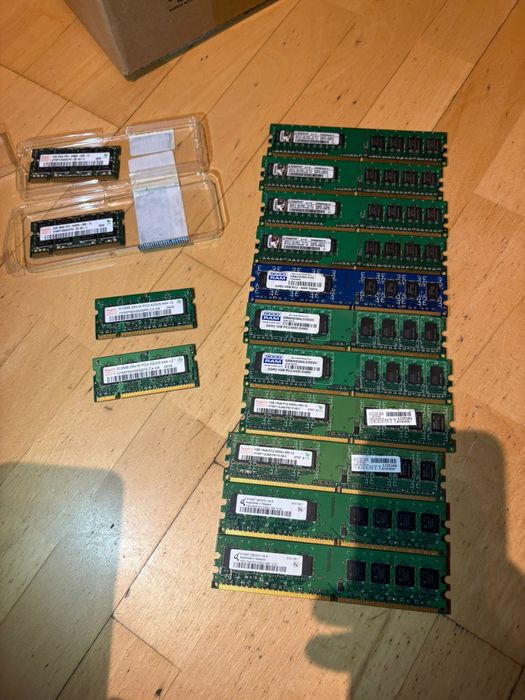 Pamięć RAM DDR2 różne, laptop, PC