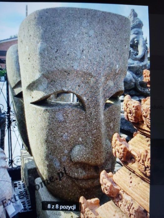 Rzeźba do ogrodu Moai Wyspy Wielkanocne H200cm i inne