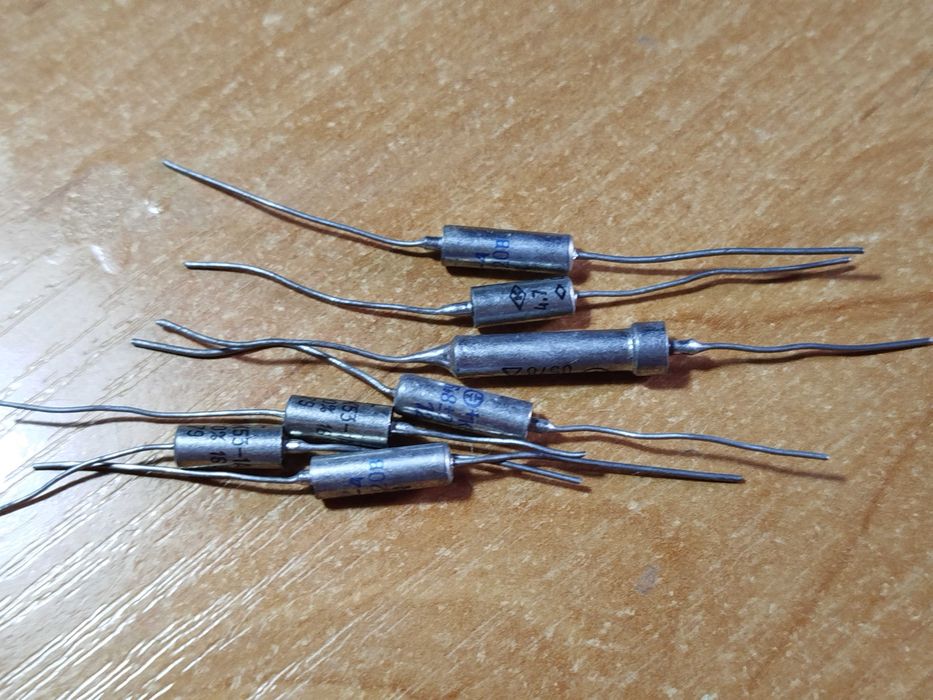 резисторы, конденсаторы ссср