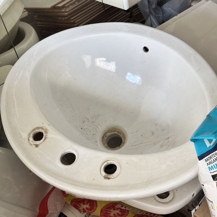 Lavatório de encastre