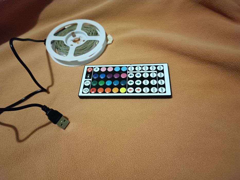 Led 12v RGB com comando