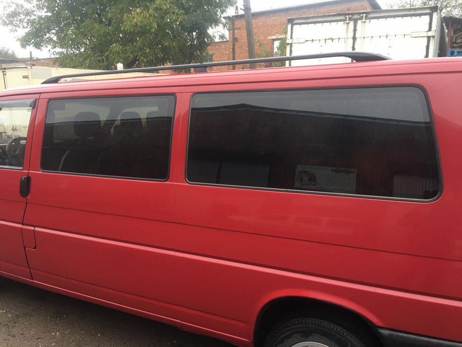 Рейлинги черные длинная база для Volkswagen T4 Transporter Digital Designs Алюминий + пластик