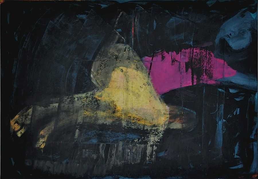 Judyta KRAWCZYK obraz "Dziewczyna" 2012, olej na płótnie, 70 x 100 cm